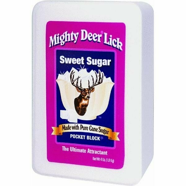 Mighty Deer Lick Sugar Salt Lick Block 22341